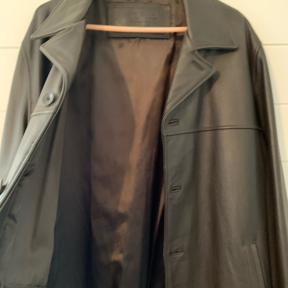 Profilo Classic Leather Jacket - Size L - Picture 4 of 7